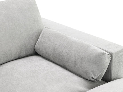 Modular Sectional With Storage Pockets, 5 Seat U Shaped Couch Set With Pillows, Free Combination Modern Cloud Sofa With 2 Movable Ottoman