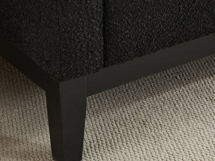 Upholstered End Of Bed Bench With Arms & 2 Bolsters For Bedroom