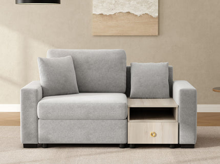 Modular Sofa Couch With Storage Armrest And Center Console