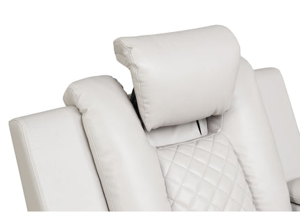 Benz - LED & Power Recliner With Adjustable Headrests And Ambient LED Lighting