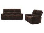 Dark Brown / 2 Pc. Sofa, Loveseat