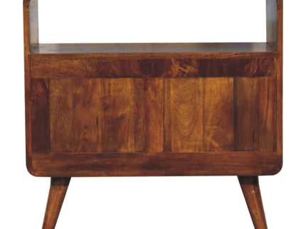 Curved Charm Console - Brown