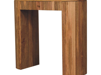 Soba - Straight Console Table - Oak