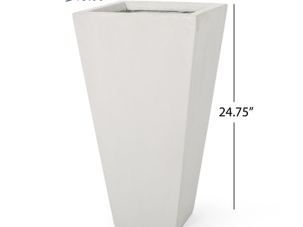 Outdoor Modern Cast Stone Planter