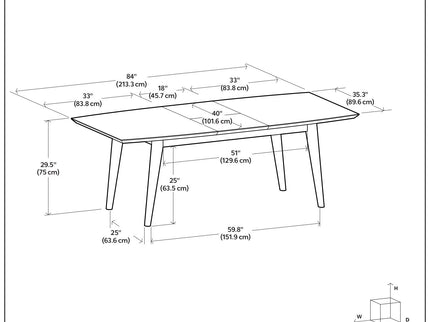 Draper - Rectangular Dining Table