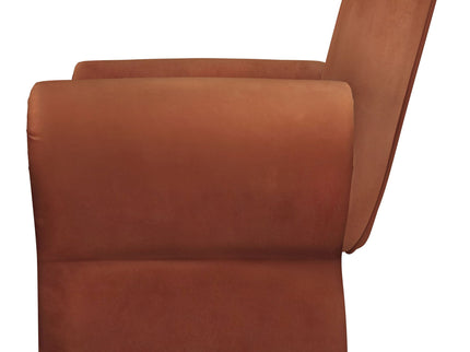 Whitney - Accent Armchair - Rusty Orange