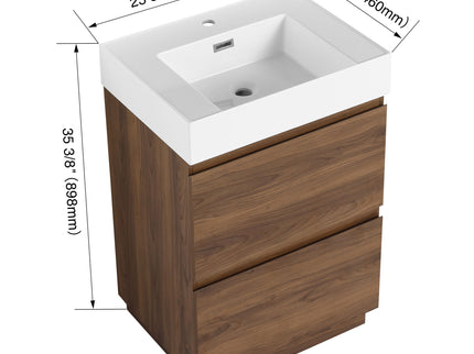 Modern Freestanding Bathroom Vanities With Single Sink Combo