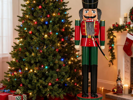 Classic Nutcracker Holiday Decor - Green / Red