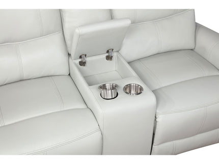 Denson - Power Reclining Loveseat With Console And USB Port