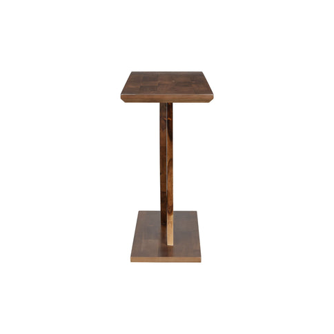 Console Table With Cross Leg Base And Reinforced Support Plate