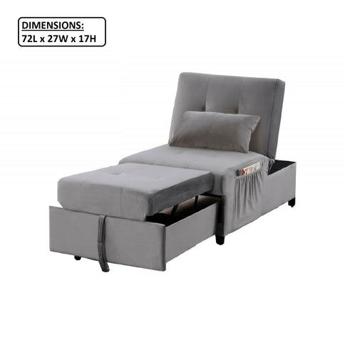 Adjustable Sleeper Lounge Chaise