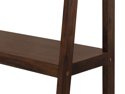 Ladder Shelf, Ladder Style Display Shelf - Natural Wood / Brown