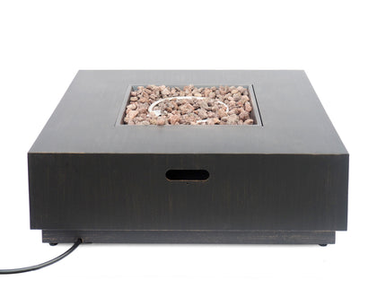 Modern Square Fire Pit With 50, 000 Btu
