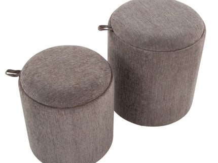 Tray - Contemporary Nesting Ottoman Set