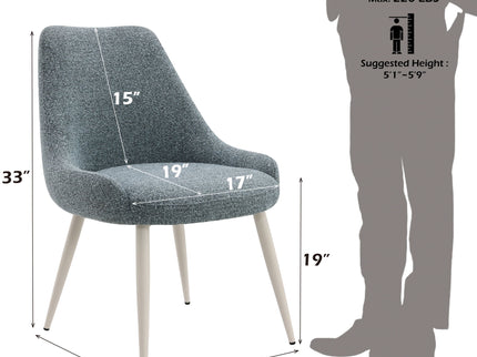 Table Side Chair - Light Blue