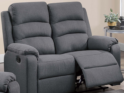 Modern Living Room Set With Manual Recliner