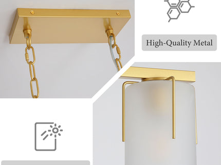 Adjustable Cylindrical Pendant Light