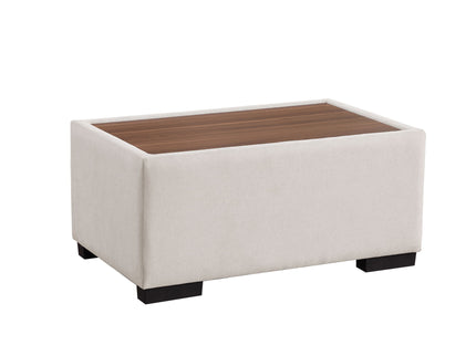 Joshua - 100" Sectional Sofa with Right Facing Chaise and Console Ottoman