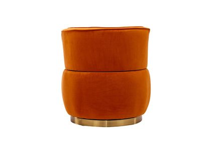 360 Degree Swivel Cuddle Barrel Accent Sofa Chair