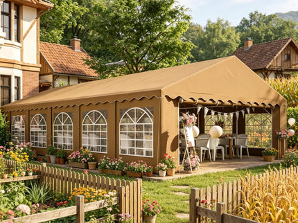 Outdoor Party Tent For Events - Brown