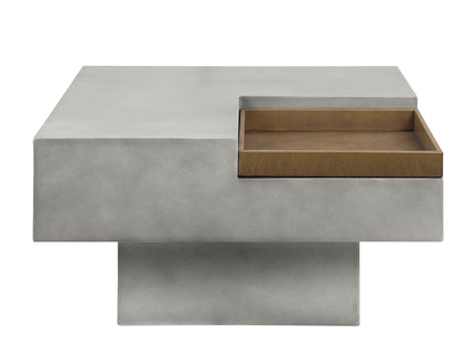Kailano - Weathered Table - Gray