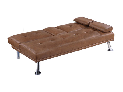 Adjustable Sofa With Fold Down Table And Cup Holders