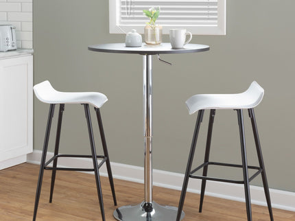 Ale - Contemporary Fixed-Height Bar Stool (Set of 2)