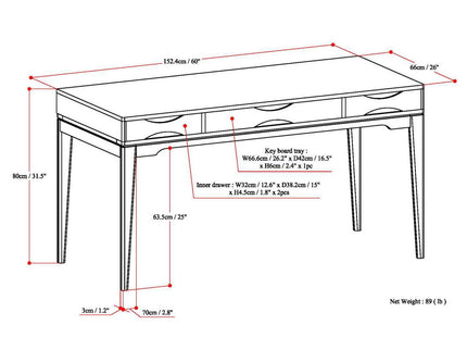 Harper - Handcrafted Desk