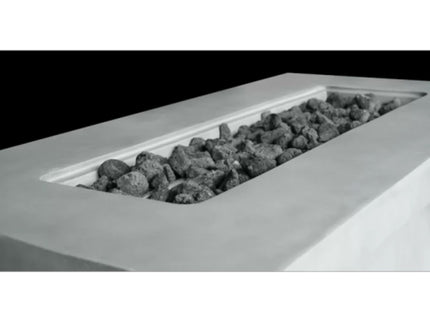Propane / Natural Gas Outdoor Fire Pit Table - Gray