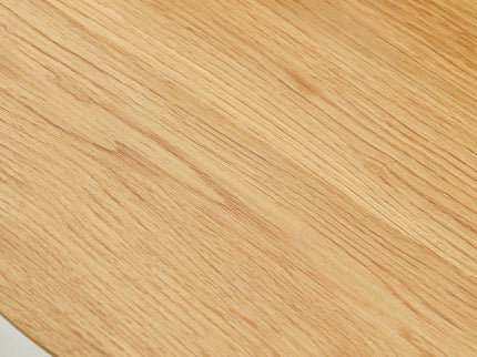 Round Coffee Table - Brown / White