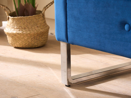 Wide Storage Soft Ottoman Bench With Armrests