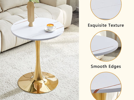 Round Dining Table With Thickened Top For Kitchen