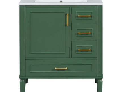 Traditional Bathroom Vanity Set With Soft Close Doors