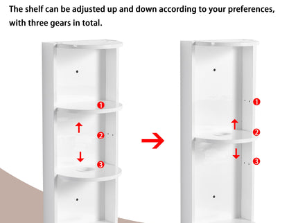 Freestanding Bathroom Vanity With Sink And Storage Rack, Soft Close Doors Base With Basin