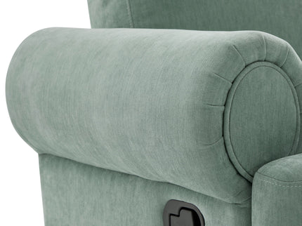 Manual Swivel Recliner Rocker Chair With Adjustable Backrest