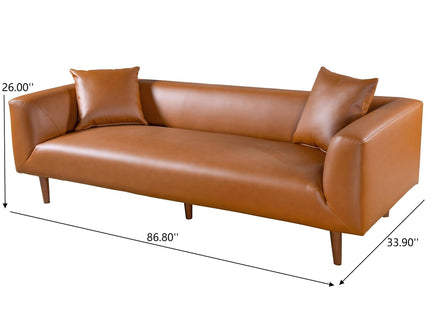 Elwood - Sofa - Cognac