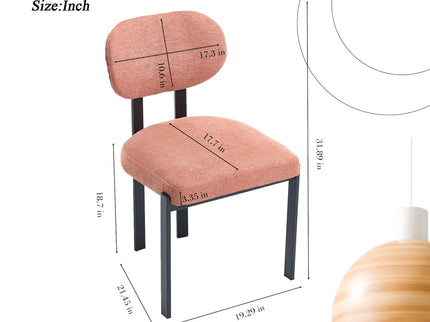 Dining Armless Chairs (Set of 2)
