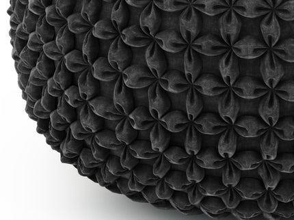 Renee - Handcrafted Round Pouf
