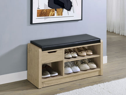 Astor - Open Shelf Storage Bench