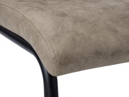Dining Chair, Side, Upholstered For Dining Room, Contemporary & Modern (Set of 2)