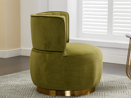360 Degree Swivel Cuddle Barrel Accent Sofa Chair