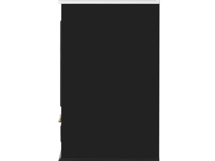 Bathroom Vanity With Sink, Cabinet & 2 Soft Closing Doors & Adjustable Shelf