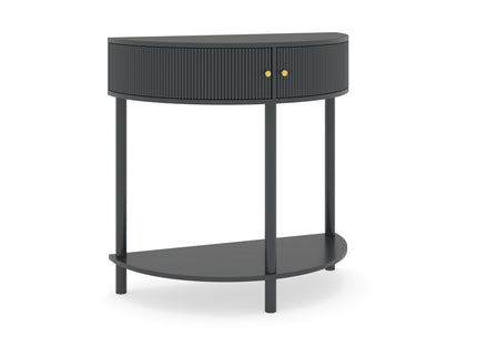 Demi Lune - Console Table With 2 Storage Drawers