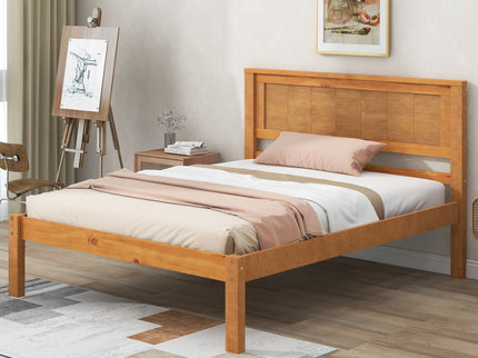 Platform Bed Frame With Headboard