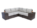Dark Brown / 5 Seater Sectional