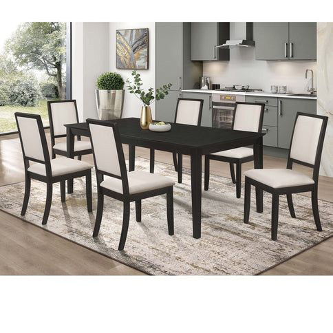 Alexander - Rectangular Extension Leaf Dining Table - Black