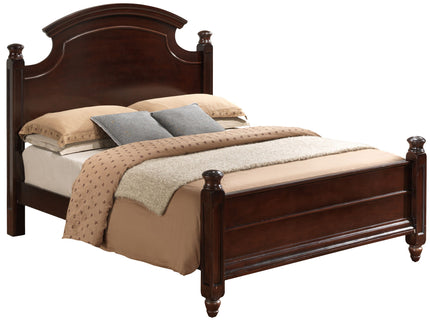 Bed Hand Carved Traditional