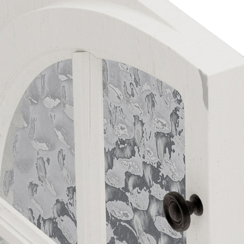 Vintage Farmhouse Bathroom Vanity With Ceramic Sink