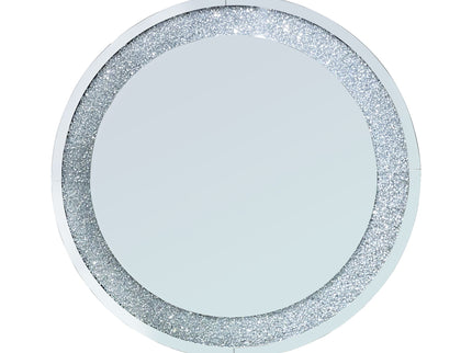 Round Wall Mirror - Silver