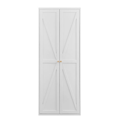 Adjustable 2 Door Storage Cabinet With Adjustable Shelves